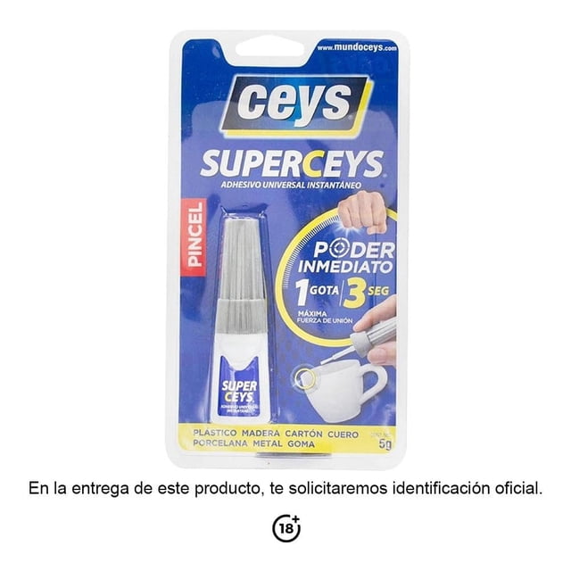 Adhesivo Instantáneo Ceys Instantáneo con Brocha 5 g