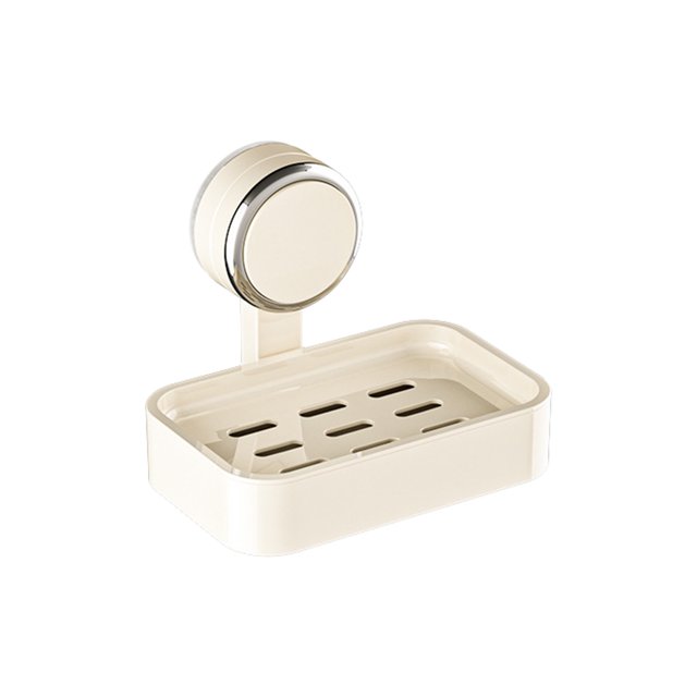 Kyursd Summer Home/Kitchen Organizers and Storage Special Offer!Suction Cup Soap Box Wall Mounted Punch Free Soap Storage Rack Bathroom Wall Soap Box Household