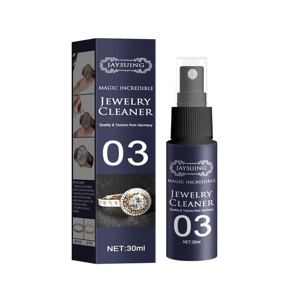Jewelry Cleaner Spray, Gold and Diamond Cleaning Solution, Watch Cleaner, Jewelry Polish 30ml