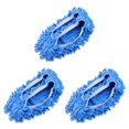 thumbnail image 1 of Ounissouiy 1 par de zapatos de limpieza para eliminar el polvo del suelo multifuncional Unisex, zapatillas absorbentes de agua, fundas de barrido Azul borde blanco 3piezas Ounissouiy CBP191636, 1 of 1