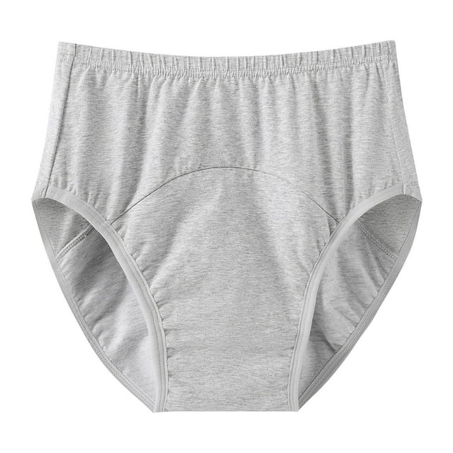Ropa interior para adultos con incontinencia, pañales de tela para personas mayores y discapacitadas. Gris XXXL