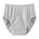 thumbnail image 2 of Pañales de tela para adultos, ropa interior para incontinencia, lavables, cómodos y transpirables para personas mayores discapacitadas, mujeres y Gris XXXL, 2 of 10