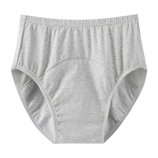 Pañal para adultos, pantalones de pañal, ropa interior para incontinencia, lavable, cómodo y transpirable. Gris XXXL