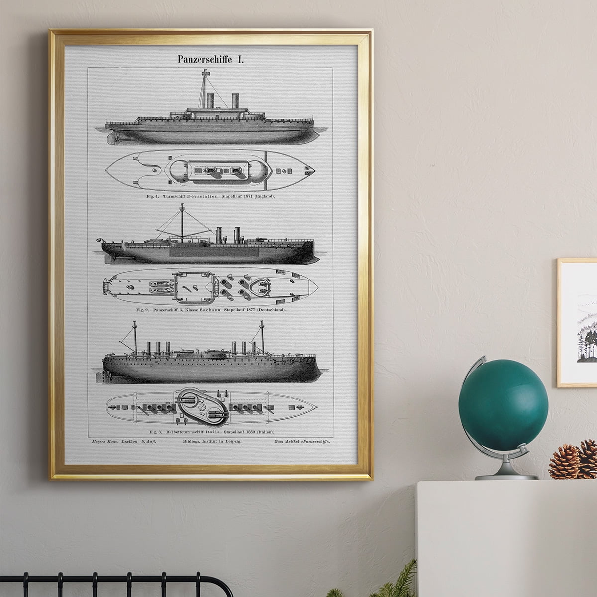 Industrial Ship Premium Classic Framed Print - Ready to Hang