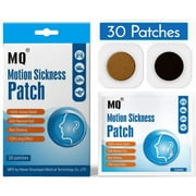 Motion Sickness Patch - 30 Pack - Anti Nausea Patches - Non Drowsy - Relieve Vomiting Nausea Dizziness Vertigo & Other Symptoms Resulted from Cars Ships Airplanes Cruise & Other Forms of Movement.