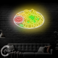 thumbnail image 2 of C-CRAFT Gyoza Neon Led Light Up 30 inch for Japanese Gyoza Restaurant Wall Decor, 2 of 5