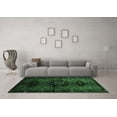 thumbnail image 3 of Ahgly Company Indoor Rectangle Persian Emerald Green Traditional Area Rugs, 5' x 8', 3 of 4