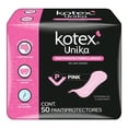 thumbnail image 1 of Pantiprotectores Kotex Unika Pantiprotectores Unika Pink Largos, 50 piezas, 1 of 4