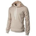 thumbnail image 3 of H2H Mens Casual Slim Fit Hoodie Sweatshirts Fleece Pullover Hoodie Sweatshirts (CMOHOL078), 3 of 6