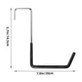 thumbnail image 2 of WHAMVOX 4pcs Nail-free Hanger Garage Hooks Bike Hooks Ladder Hooks Equipment Hooks, 2 of 8