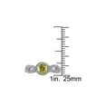 thumbnail image 4 of 3/4 Carat (Ctw H-I, I1-I2) Yellow Diamond Twist Engagement Ring in 10K White Gold, 4 of 5