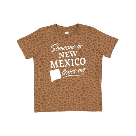 

Inktastic Someone in New Mexico Loves Me Gift Toddler Boy or Toddler Girl T-Shirt
