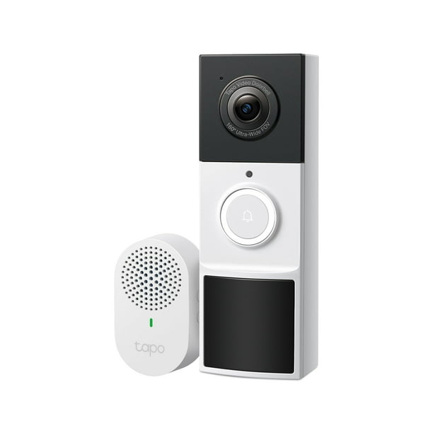 Cámara de vídeo inteligente con timbre TP-Link Tapo D210 con resolución 2K