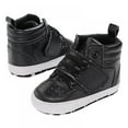 thumbnail image 5 of Baby Boys PU Anti-Slip Shoes Sneakers Toddler High Top Soft Soled Antislip Walkers, 5 of 5