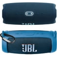 thumbnail image 5 of Silicone Case Cover Compatible with JBL Charge 5 Waterproof Portable Bluetooth Speaker - Blue, 5 of 7