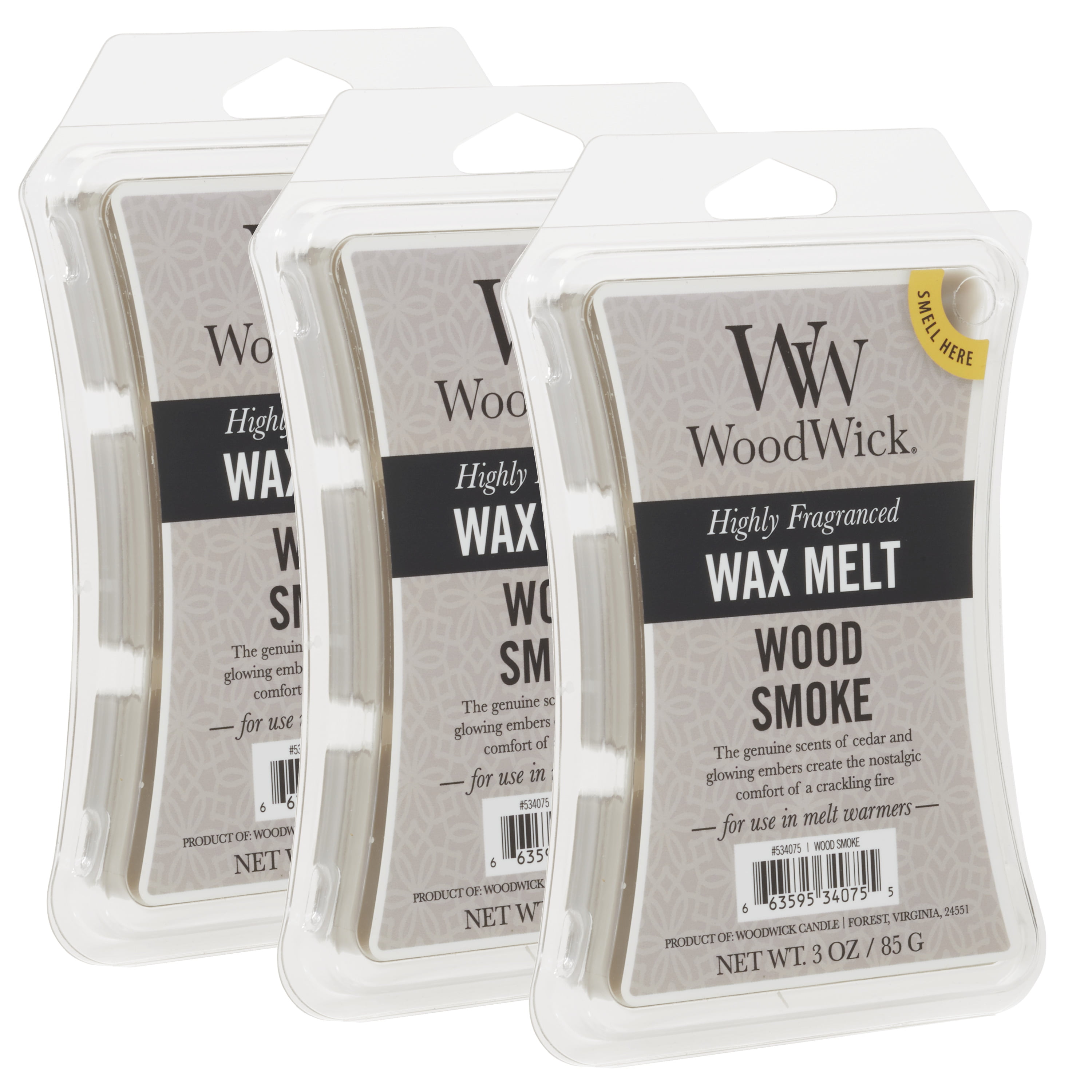 WoodWick highly fragranced Wax Melts Cinnamon Chai FALL AUTUMN SCENTS 3oz pack 