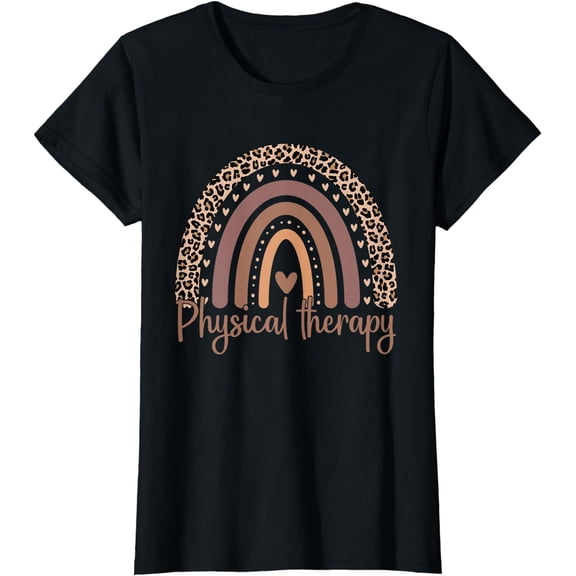 Rainbow PT PTA Therapy Physical Therapist - Physical Therapy T-Shirt