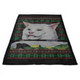 thumbnail image 1 of Cat Yelled at Sweater - Fleece Blanket, 1 of 2