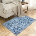 thumbnail image 4 of GLATTICE Indoor Doormat 2x3 Small Area Rugs Washable 2x3 Blue Front Door Mat Entrance Doormat Non Slip Rubber Backed Entryway Rug for Entry Kithen Bedroom, Blue, 4 of 8