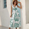 thumbnail image 2 of Beach Seashell Starfish Art Sleeveless Dress Women's Summer Suit Dresses for Women 2025 Luxury Party Dress, 2 of 7