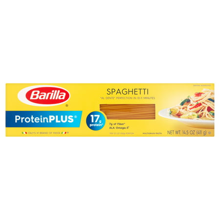 Barilla Protein Plus Spaghetti Multigrain Pasta, 14.5 oz - Walmart.com