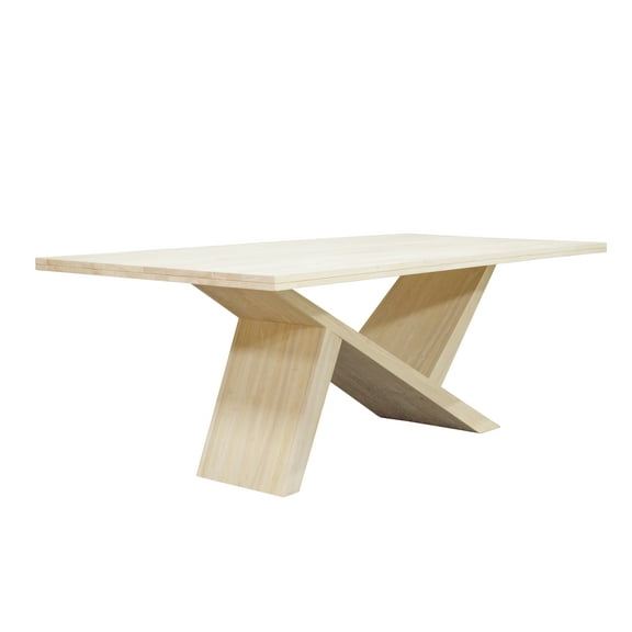 BingLTD - 84" Long 30" Tall Genevieve Dining Table (TT-B-40841-RW-UNF)