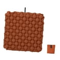 thumbnail image 5 of Dualoai Inflatable Seat Cushion Air Car Seat Mat for Outdoor Sports Concerts Walking Brown, 5 of 9