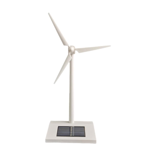 Molino de viento con energía solar, kit de ciencia para niños, juguete didáctico, adorno, regalos científicos L