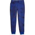 thumbnail image 3 of Under Armour TEAM ROYAL/WHITE Big Boys UA Rival Fleece Printed Jogger, US Medium, 3 of 3