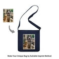 thumbnail image 7 of Muka Canvas Shoulder Bag with Zipper, Royal Blue Hobo Crossbody Handbag Casual Tote, 7 of 7