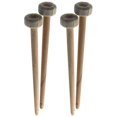thumbnail image 2 of HLONK Drum Sticks for Gong Percussion Instrument Assorted Color 4Pcs, 2 of 8