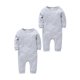 thumbnail image 1 of Conjunto de Pijamas para bebés recién nacidos, peleles de algodón de 100% sólido, peleles, ropa de bebé, Pijamas para recién nacidos, Pjiamas para bebés, 1 of 4