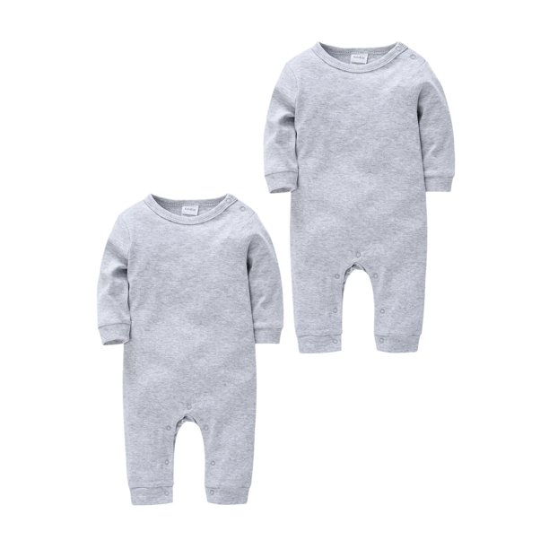 Conjunto de Pijamas para bebés recién nacidos, peleles de algodón de 100% sólido, peleles, ropa de bebé, Pijamas para recién nacidos, Pjiamas para bebés