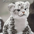thumbnail image 5 of Snow Leopard Stuffed Animals Plush Toy, Stuffed Snow Leopard Plush White Leopard Plushies, Realistic Stuffed Animals, 5 of 7