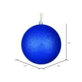 thumbnail image 2 of Vickerman 2.4" Midnightt Blue Glitter Ball 24/Bag, 2 of 2