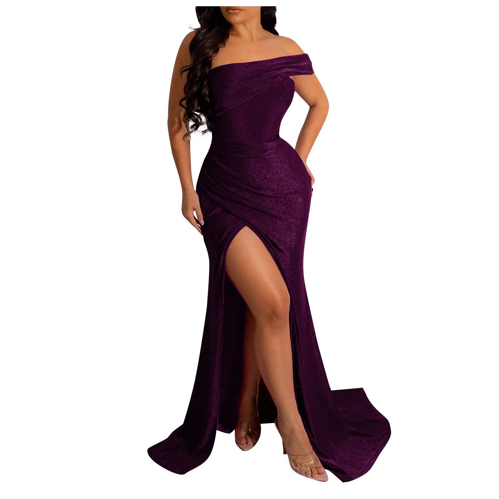 prom dress, dresses for women 2023, vestidos elegantes de mujer para fiesta, elegant dresses for women, long formal dress for black bridesmaid dresses long Purple - Walmart.com