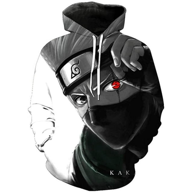 Sudadera con capucha de Naruto de Anime, abrigo con cremallera, sudaderas con capucha finas, sudadera Adepaton CJWUS-6773