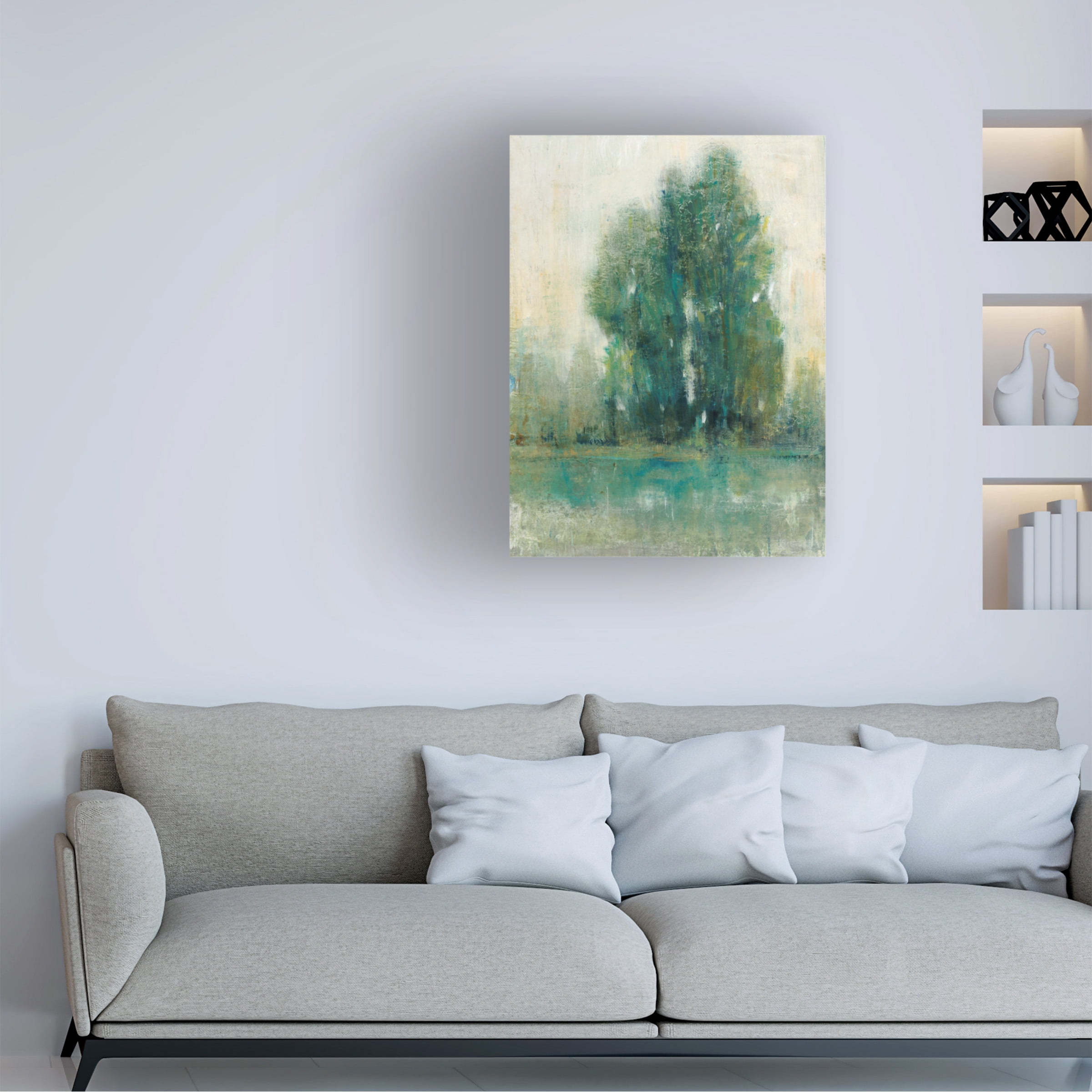 Tim O Toole 'Spring Paysage II' Canvas Art