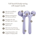 thumbnail image 2 of GESKE SmartAppGuided™ Sonic Facial & Body Roller | 4 in 1 | Derma Roller | Facial & Body Dermasmooth Stimulator | Derma Roll | Professional Facial & Body Roller | Dermaroller for Skincare and Beauty, 2 of 8