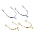 thumbnail image 3 of Horse English , Espuelas de Parachoques de para Mujeres, Hombres, Jóvenes, Plata shamjiam Espolón del caballo, 3 of 9