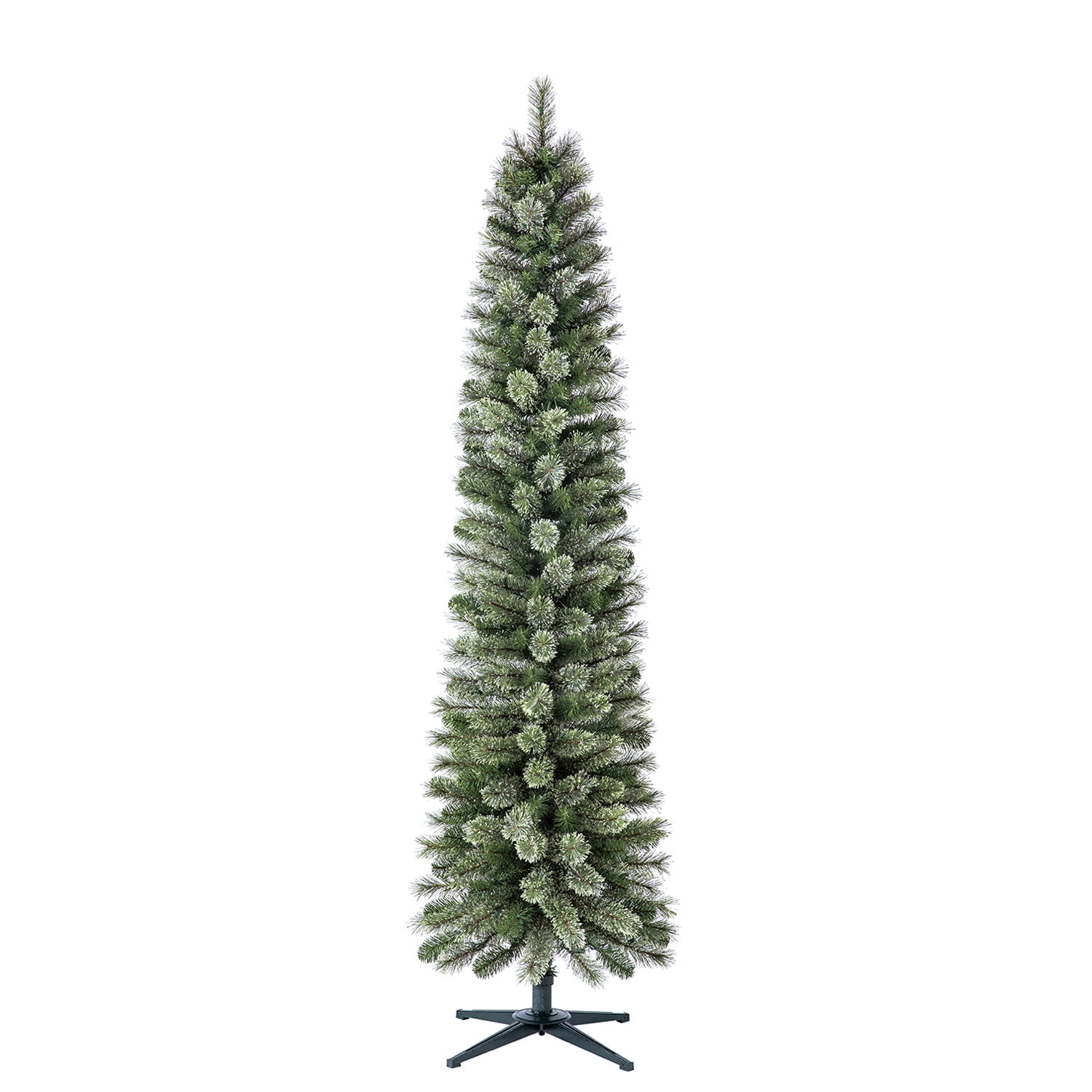 Home Heritage Stanley 7ft Decorated Pencil Pine Artificial