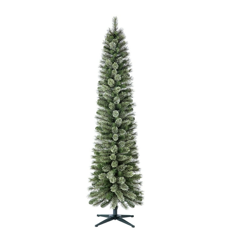 Home Heritage Stanley 7ft Decorated Pencil Pine Artificial