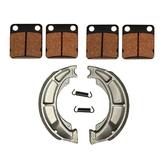 Factory Spec, KIT-7414414131, Front Brake Pads & Rear Brake Shoes for Suzuki Ozark 250