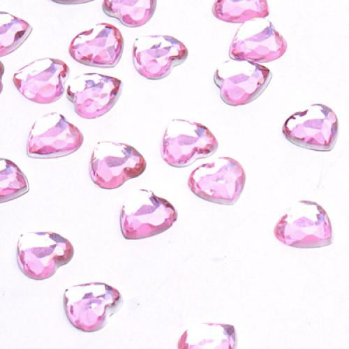 500Pcs 8mm Heart for Wedding Party Table Decoration New 