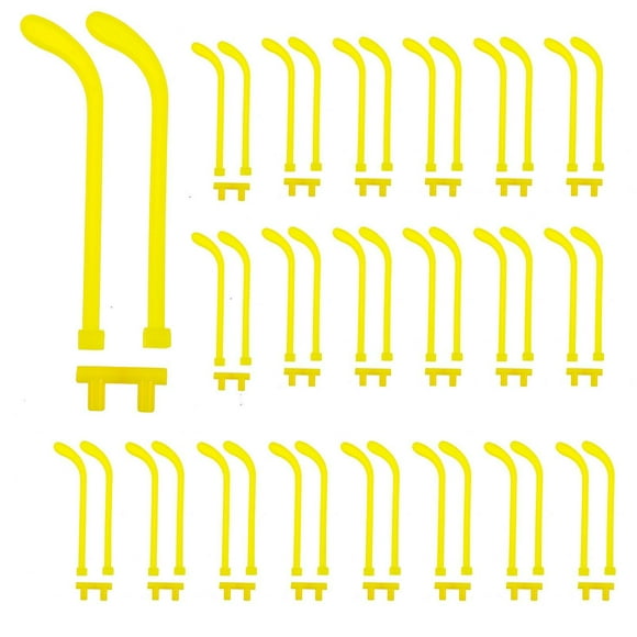 30 Sets Of Replacement Eyeglasses Temples Glow Glasses Legs Plastic Temples Glasses Parts