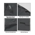 thumbnail image 3 of Little Donkey Andy Women's High Performance Waterproof Rain Pants Lightweight Breathable Golf Hiking Pants Grey 2XL, 3 of 6