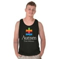thumbnail image 3 of Autism Puzzle Piece Think Different Tank Top T Shirts Men Women Brisco Brands S, 3 of 6