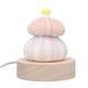 thumbnail image 5 of Lámpara De Cabecera LED, Base De Madera De Abedul, Luz De Cabecera LED Blanca Cálida, Forma Linda, Concha Natural, Enchufe USB Para El Hogar, 5 of 7