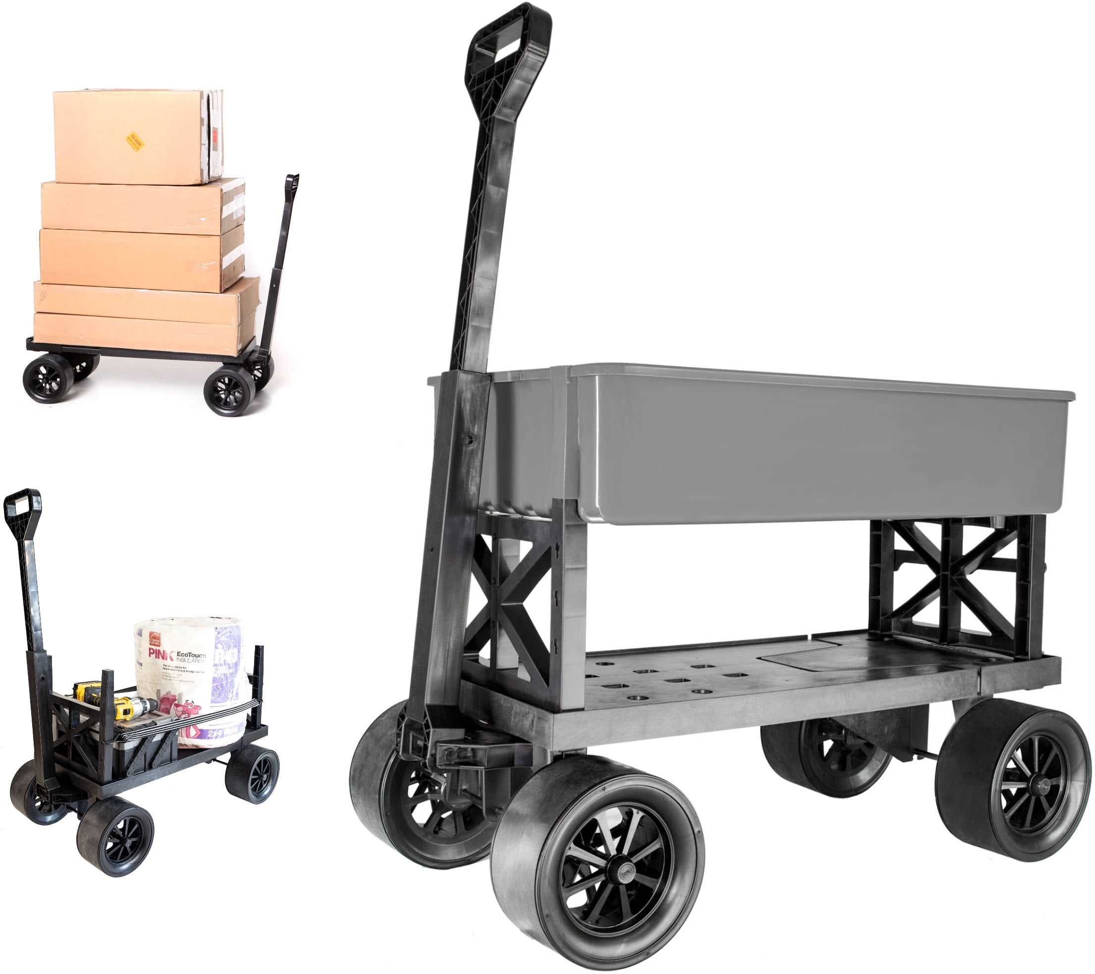Mighty Max Cart Folding Platform Truck & Moving Dolly 250 lb