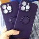 thumbnail image 3 of Square Original Liquid Silicone Magnetic Holder Ring Stand Soft Case For iPhone 15 14 Pro Max 13 12 11 Armor Shockproof Cover, 3 of 5